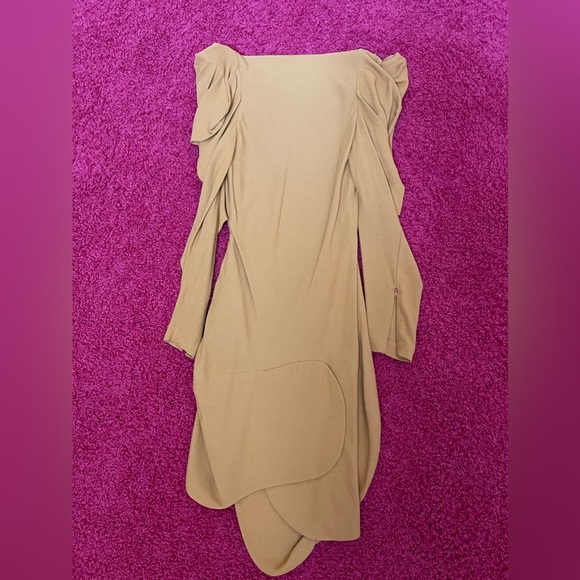 Vivienne Westwood RED LABEL DRESS AW15 NEW IT 40 Mustard - Picture 16 of 16